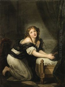 La Priere Du Matin by Jean Baptiste Greuze