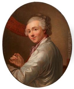 Portrait D'ange Laurent De La Live De Jully by Jean Baptiste Greuze