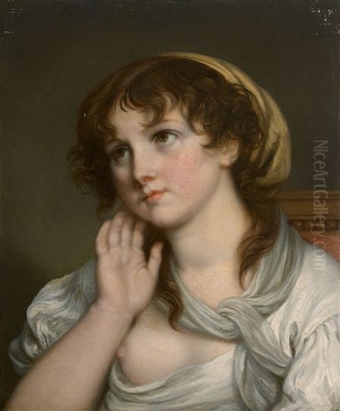 Jeune Fille En Buste - view 1