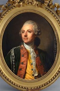 Portrait De Monsieur De *** by Jean Baptiste Greuze