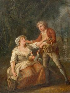 Allegorie Des Herbstes by Jean Baptiste Greuze