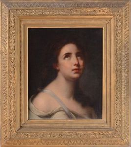 Portrait Of A Lady by Jean Baptiste Greuze