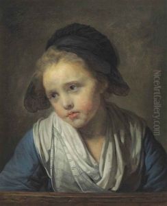 A Girl At A Parapet