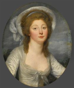 Portrait Of A Young Woman, Called Mademoiselle Montredon by Jean Baptiste Greuze