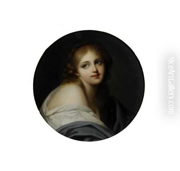 A Portrait Of A Young Lady, Circular - view 1