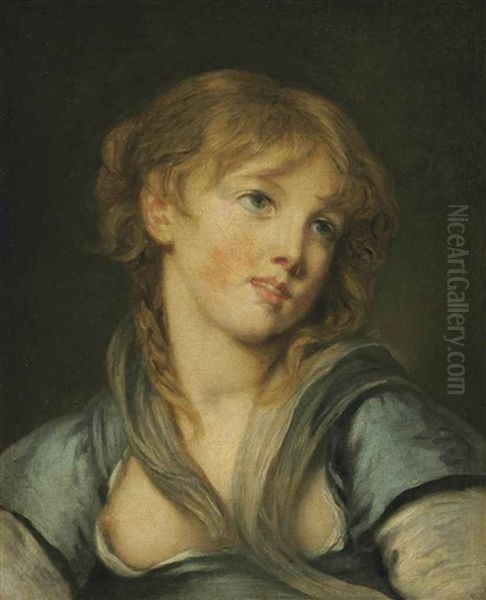 Portrait Of A Young Girl, Bust-length - view 1