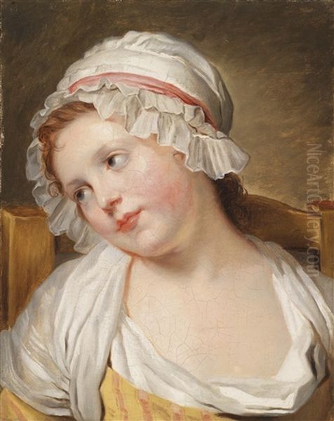 La Petite Soeur, Ein Nachdenkliches Junges Madchen - view 1
