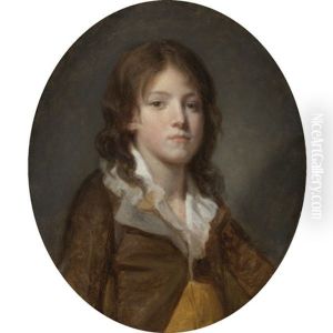 Portrait Of A Boy, Louis-charles, Duc De Normandie, Dauphin Of France (?) by Jean Baptiste Greuze