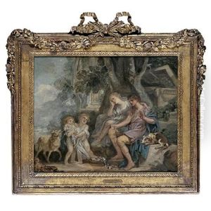 Un Premier Chagrin by Jean Baptiste Greuze