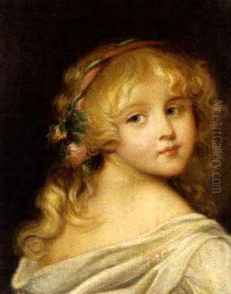 Bildnis Eines Jungen Madchens (wiederholung Nach Dem Bildnis In Der Gemaldegalerie Der Bildenden Kunste In Wien) - view 1