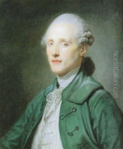 Portrait D'homme by Jean Baptiste Greuze