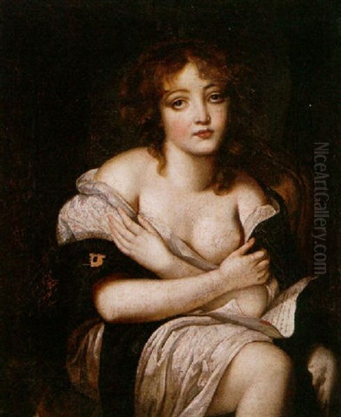 A Young Girl With A Letter - view 1