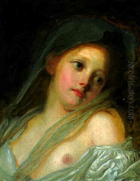 A Young Woman, Bust-length - view 1