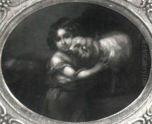 Der Johannesknabe Mit Dem Lamm by Jean Baptiste Greuze