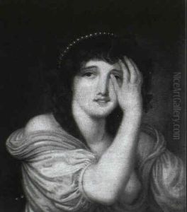A Young Girl Shielding Her Face by Jean Baptiste Greuze