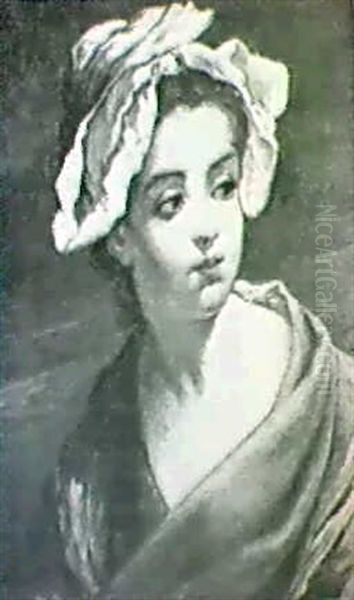 Peasant Child In A White Bonnet - view 1