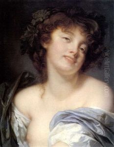 A Bacchante Correction: Antita Brookner States From Transparency, She Believes This To Be By Greuze by Jean Baptiste Greuze