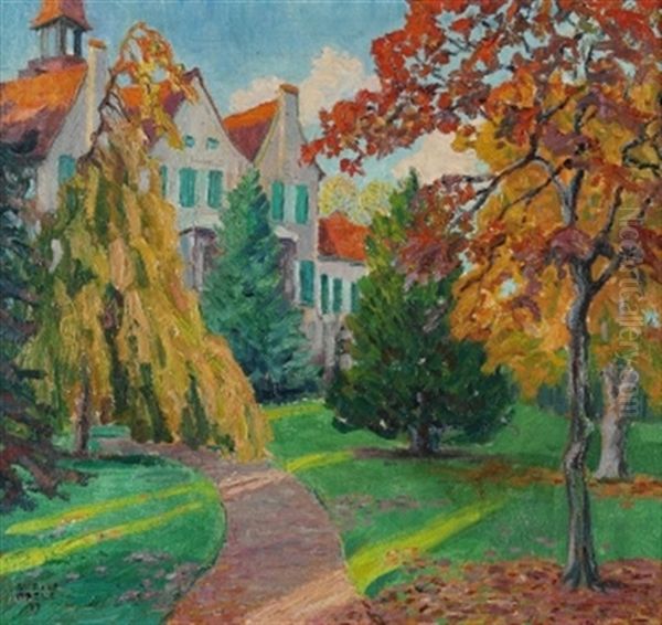 Garten In Herbstfarben - view 1