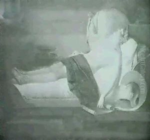 La Mort D'hector (?) by Pierre-Louis (Henri) Grevedon
