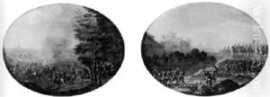 Battle Scene by Orazio Grevenbroeck