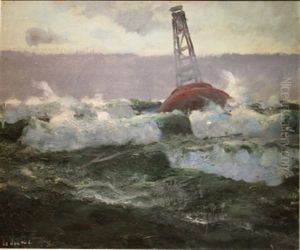 Stormy Sea by James, R.H.A. Grey