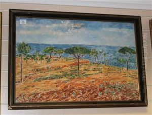 Mediterranean Landscape by Charles Edward Gribbon