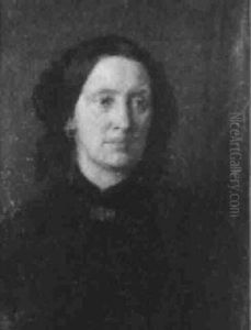 Portrait Einer Dame by Christian Ludwig Griepenkerl