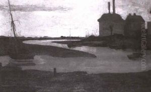 A Meandering River by Louis Monro Grier