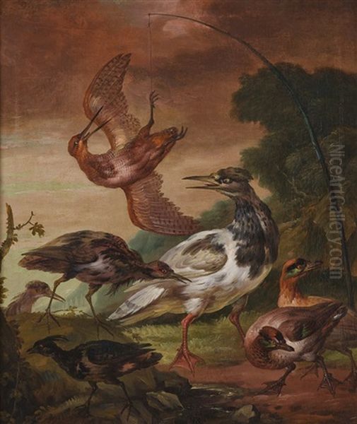 Aves En Un Paisaje - view 1