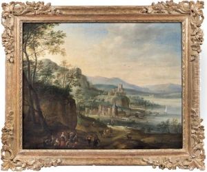 Paysage Fluvial Anime De Personnages