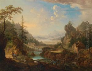 Eine Weite Fluslandschaft