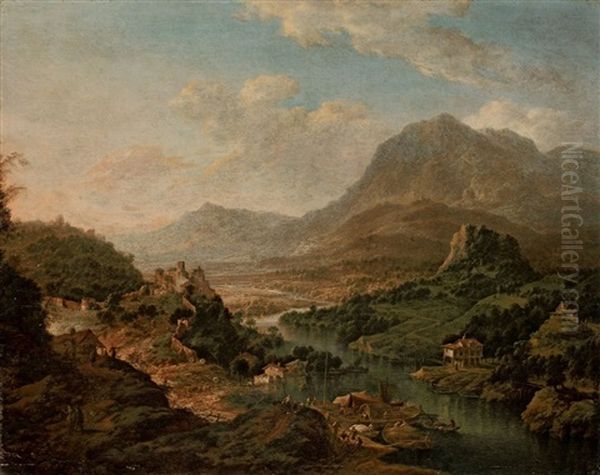 Flusslandschaft - view 1