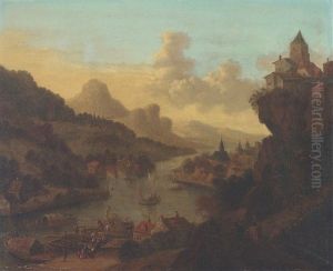 Paysage De La Vallee Du Rhin