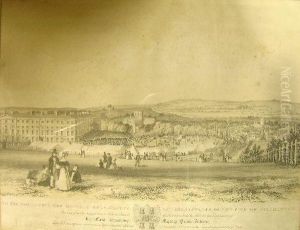 A View From The Airing Ground, Winchester by Richard Augustin Baigent