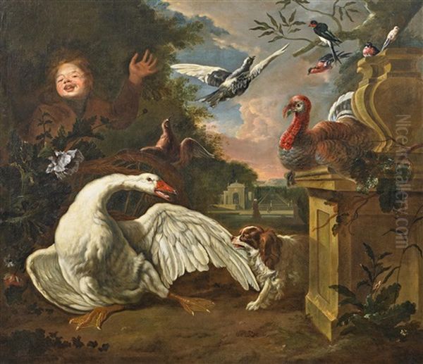 Groses Tierstuck In Landschaft - view 1