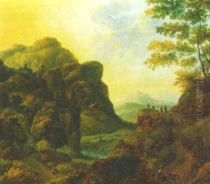 Vue De La Vallee Du Rhin by Robert Griffier