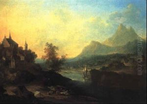 Rheinlandschaft by Robert Griffier
