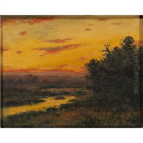 Landscape At Dusk - view 1
