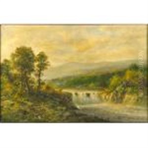 Landscape With Waterfall - view 1