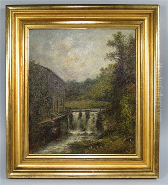 Landscape With Mill And Falls - view 1