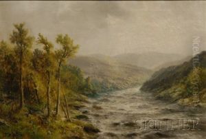 Delaware Water Gap by Thomas Bailey Griffin