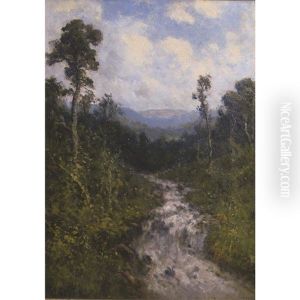 The Babbling Brook by Thomas Bailey Griffin