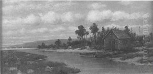 A Cabin On The Water by Thomas Bailey Griffin