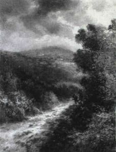 Rushing Mountain Stream by Thomas Bailey Griffin