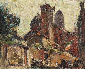 Market Place Venice #1 by Walter Griffin