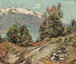 Mountains In Norway by Walter Griffin