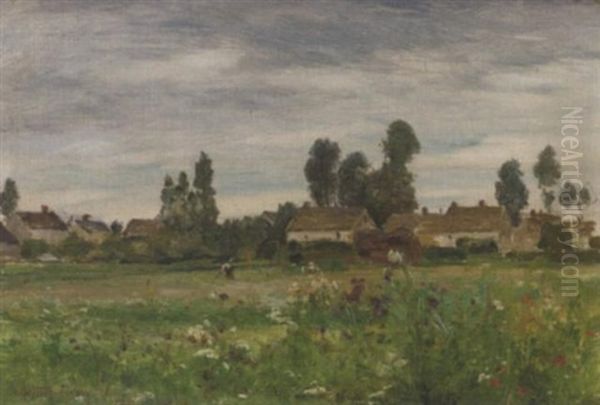 View Of A Village, France - view 1