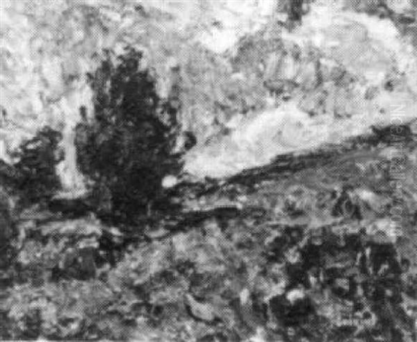 Morning, Gray, Maine, Study, 1917 - view 1
