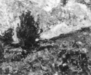 Morning, Gray, Maine, Study, 1917