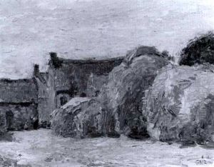 Kerhastin (finistere) Haystacks by Walter Griffin